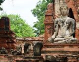 Ayutthaya Temples, Light Show and Floating Market Tour from Bangkok